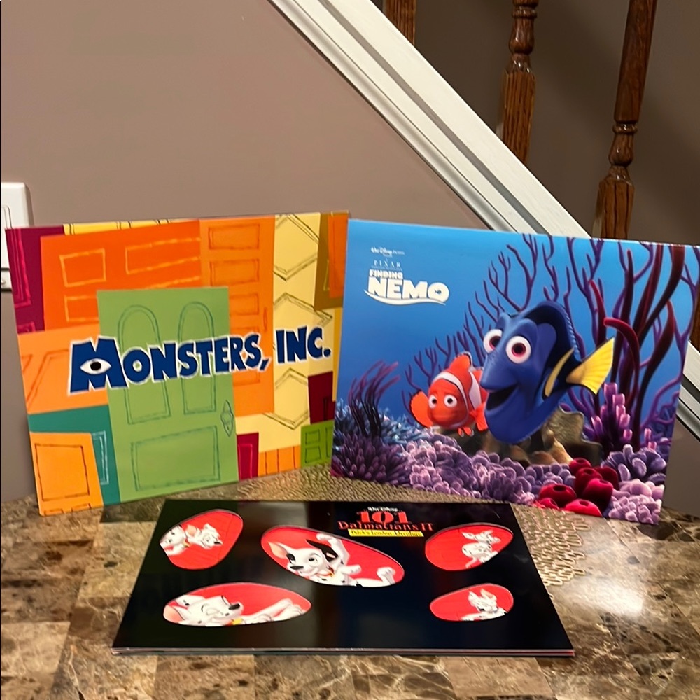 Disney Pixar Lithograph Collections, Set/9